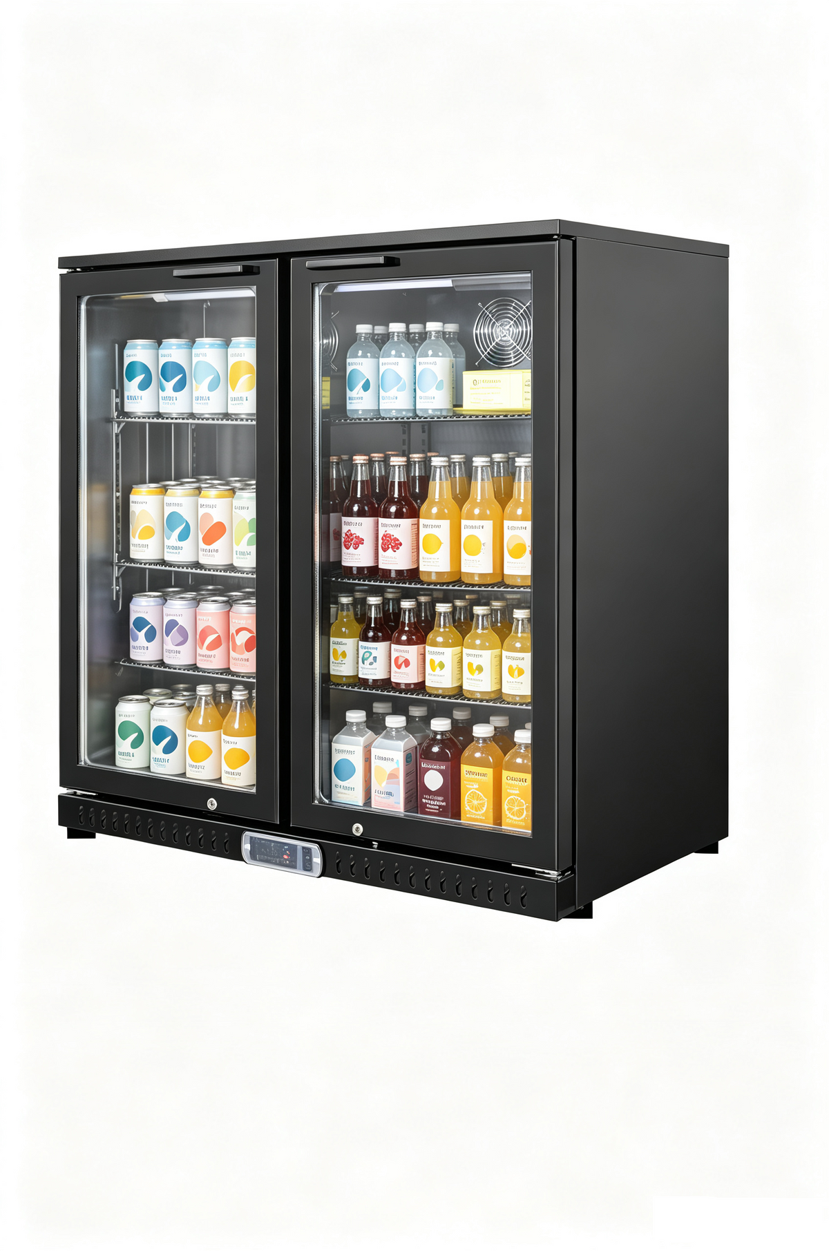 Two Hinge Door Backbar Cooler