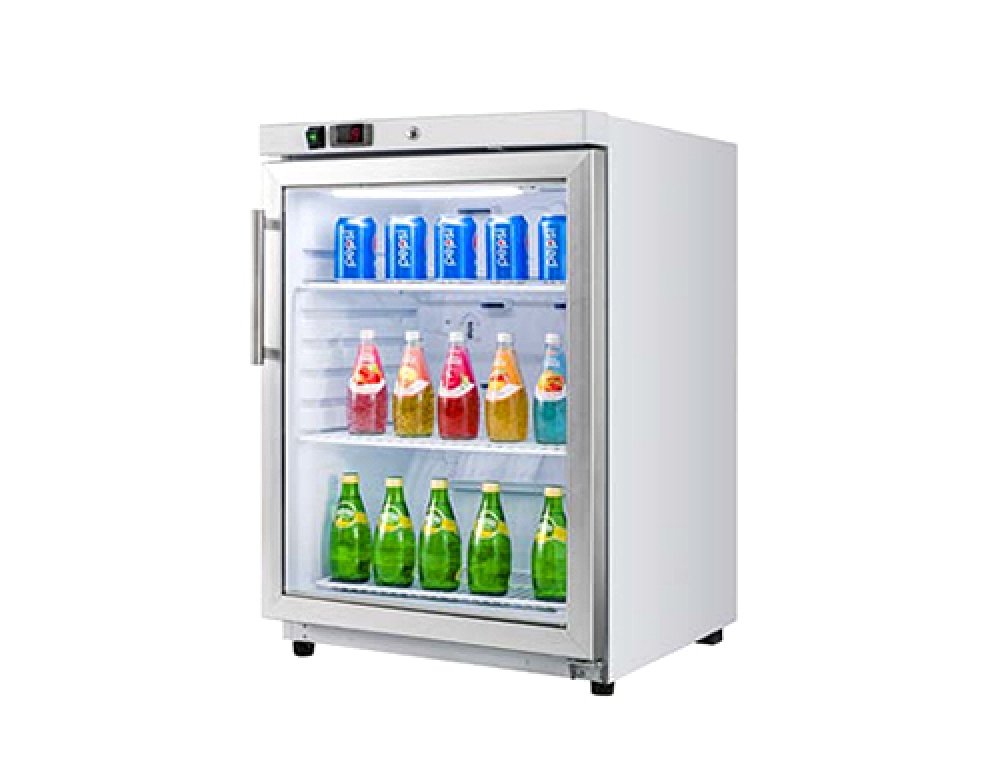 Upright Ventilated Chiller - Glass Door — VBR200VGW, image 1