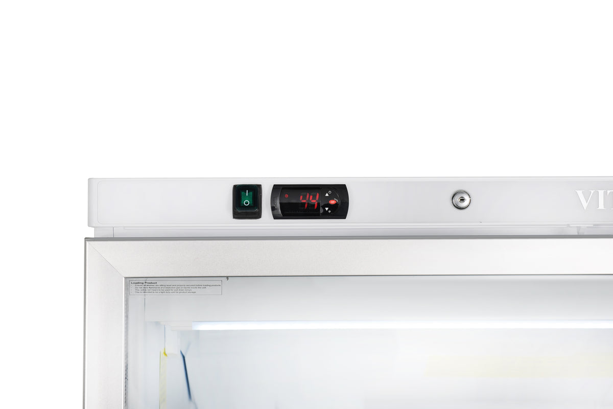 Upright Ventilated Chiller - Glass Door