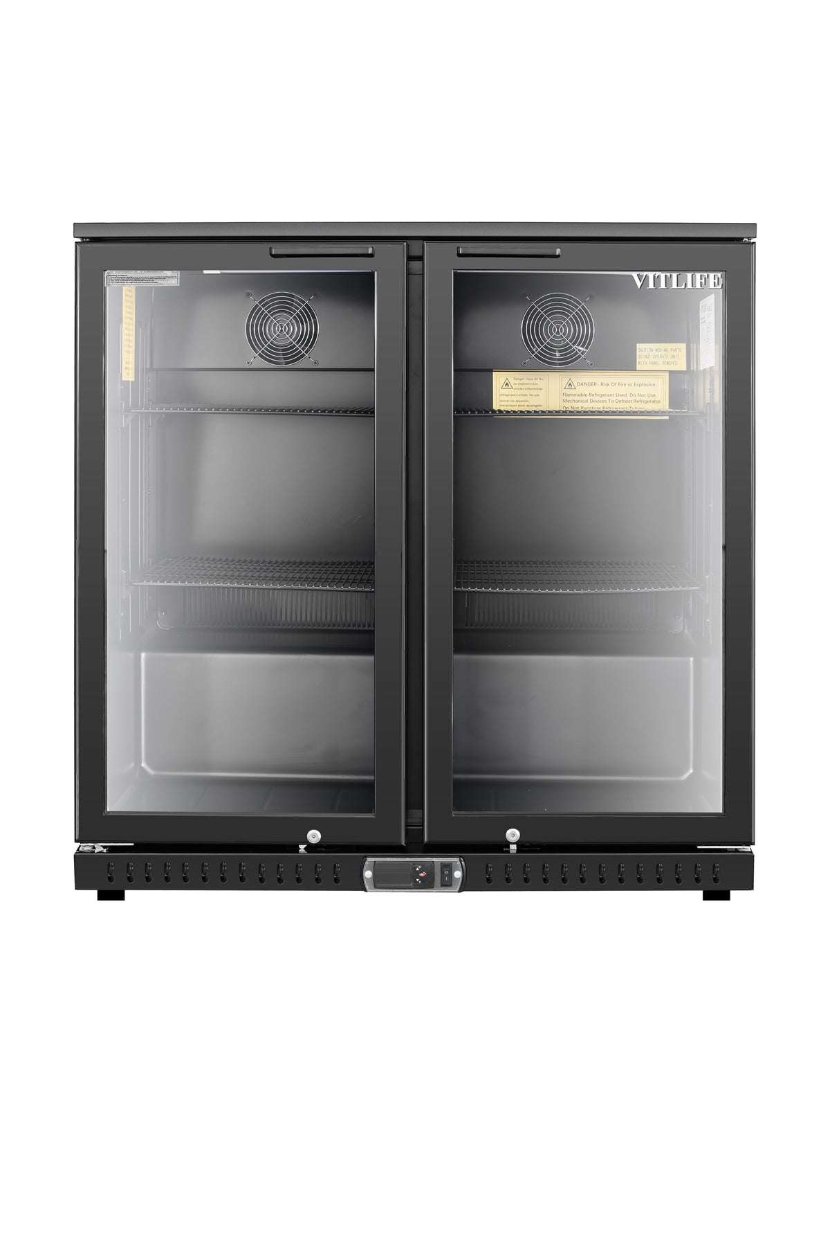 Two Hinge Door Backbar Cooler — VBBD-238H