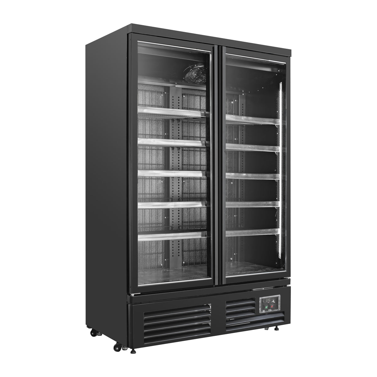 Two Door Vertical Display Chiller - VKDC-P1373TG - View 1