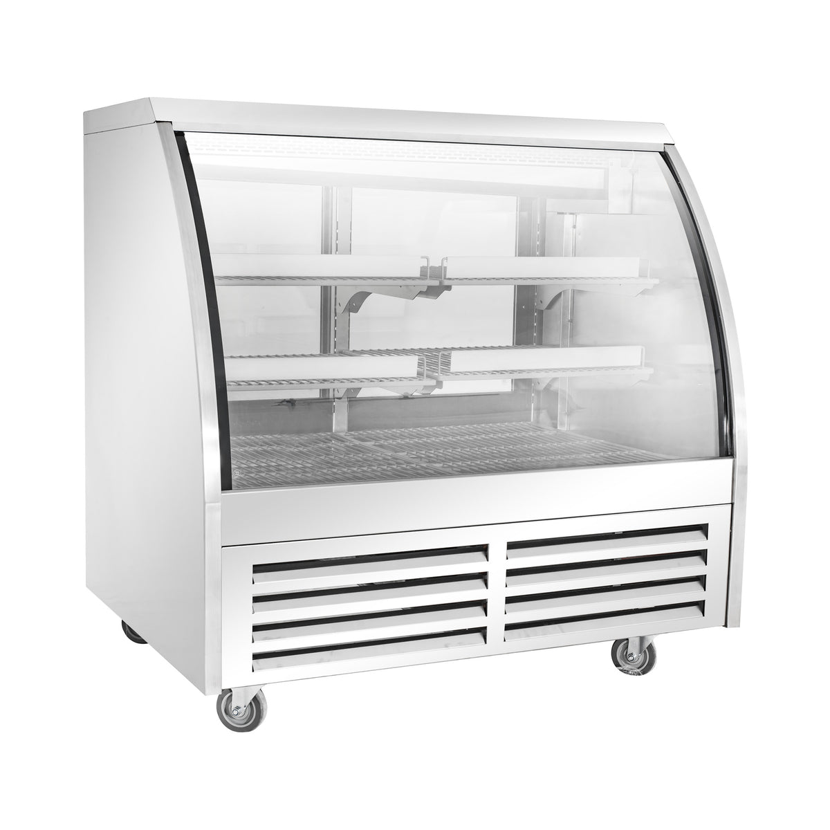 Stainless Steel Gravity Coil Deli Display Case - VKSC-P0908RCUS