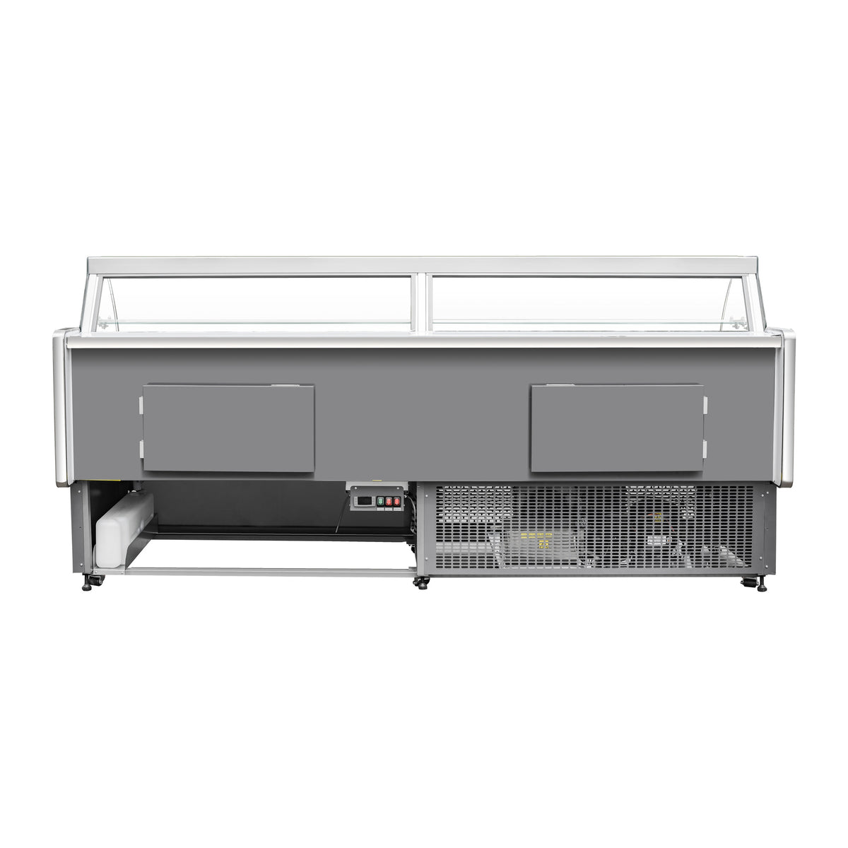 Curved Glass Refrigerated Serve Over Counter - VKSC-P2608RCC - View 4