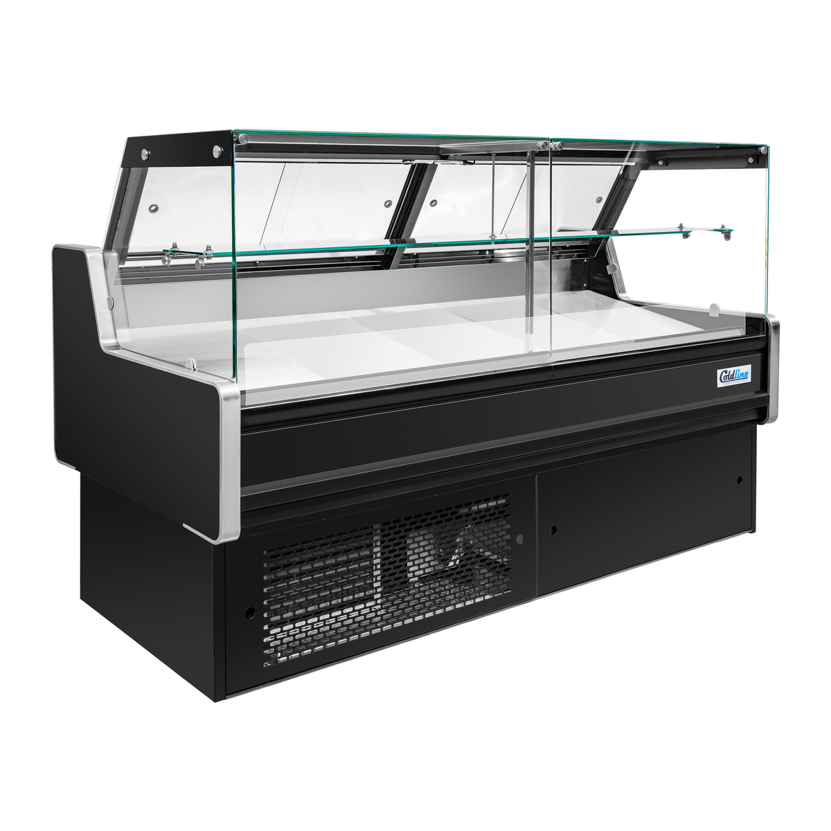 Straight Glass Refrigerated Serve Over Counter - VKSC-P2608SCD
