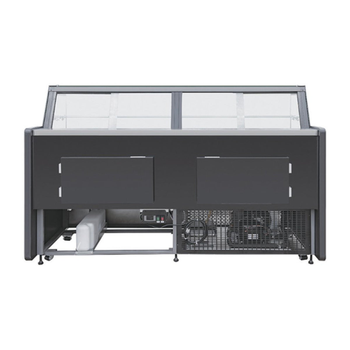 Straight Glass Refrigerated Serve Over Counter - VKSC-P2609SCD - View 2