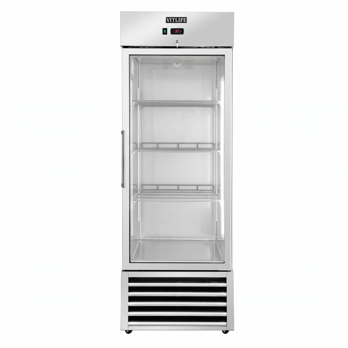 Bottom Mounted Glass Door freezer