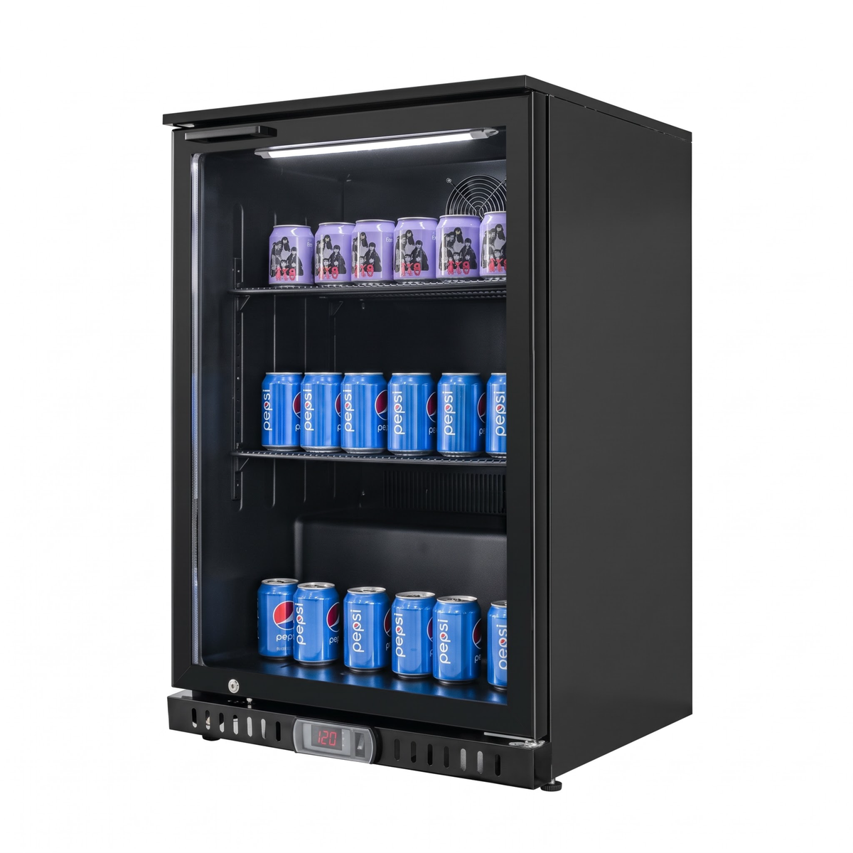 One Hinge Door Backbar Cooler