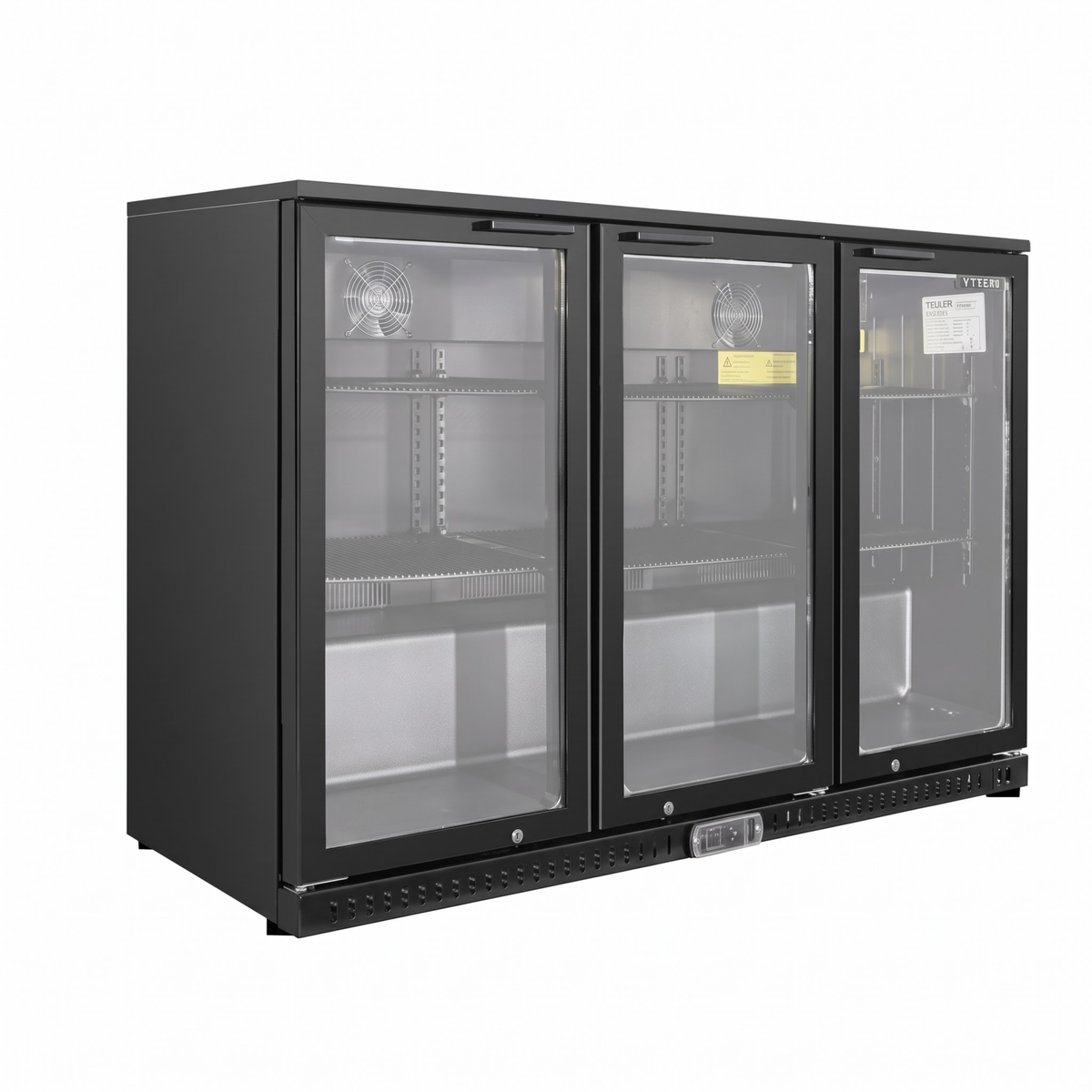 Three Hinge Door Backbar Cooler