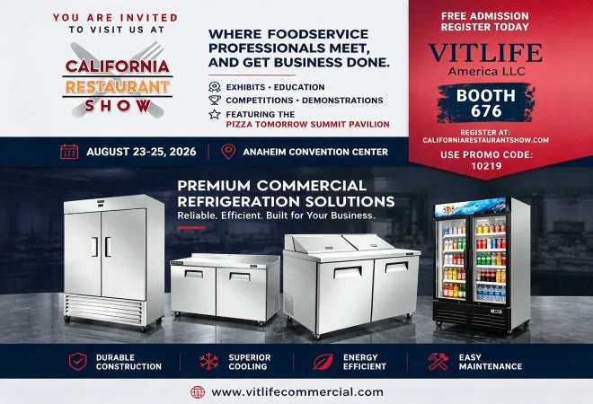 Vitlife America LLC at the California Restaurant Show 2026