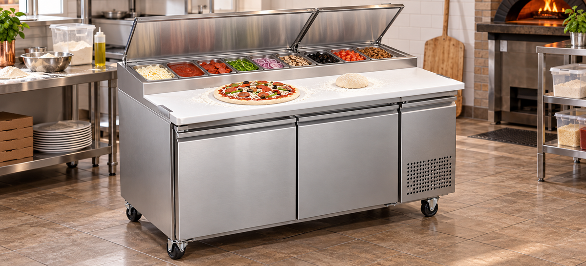 Pizza Prep Tables