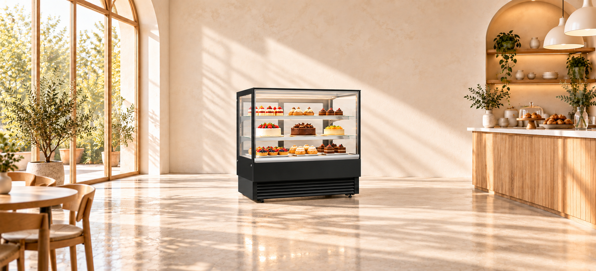47.2-Inch Bakery Display Case