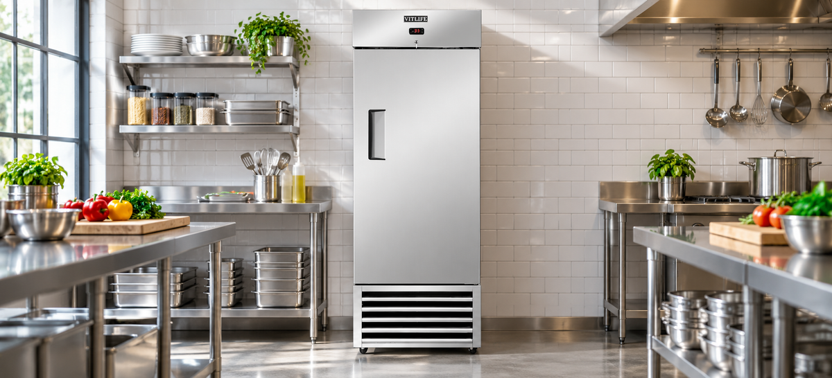 Bottom-Mount Reach-In Freezers