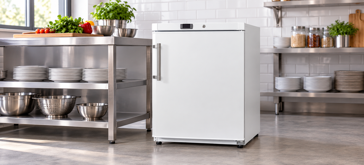Solid Door Upright Freezers
