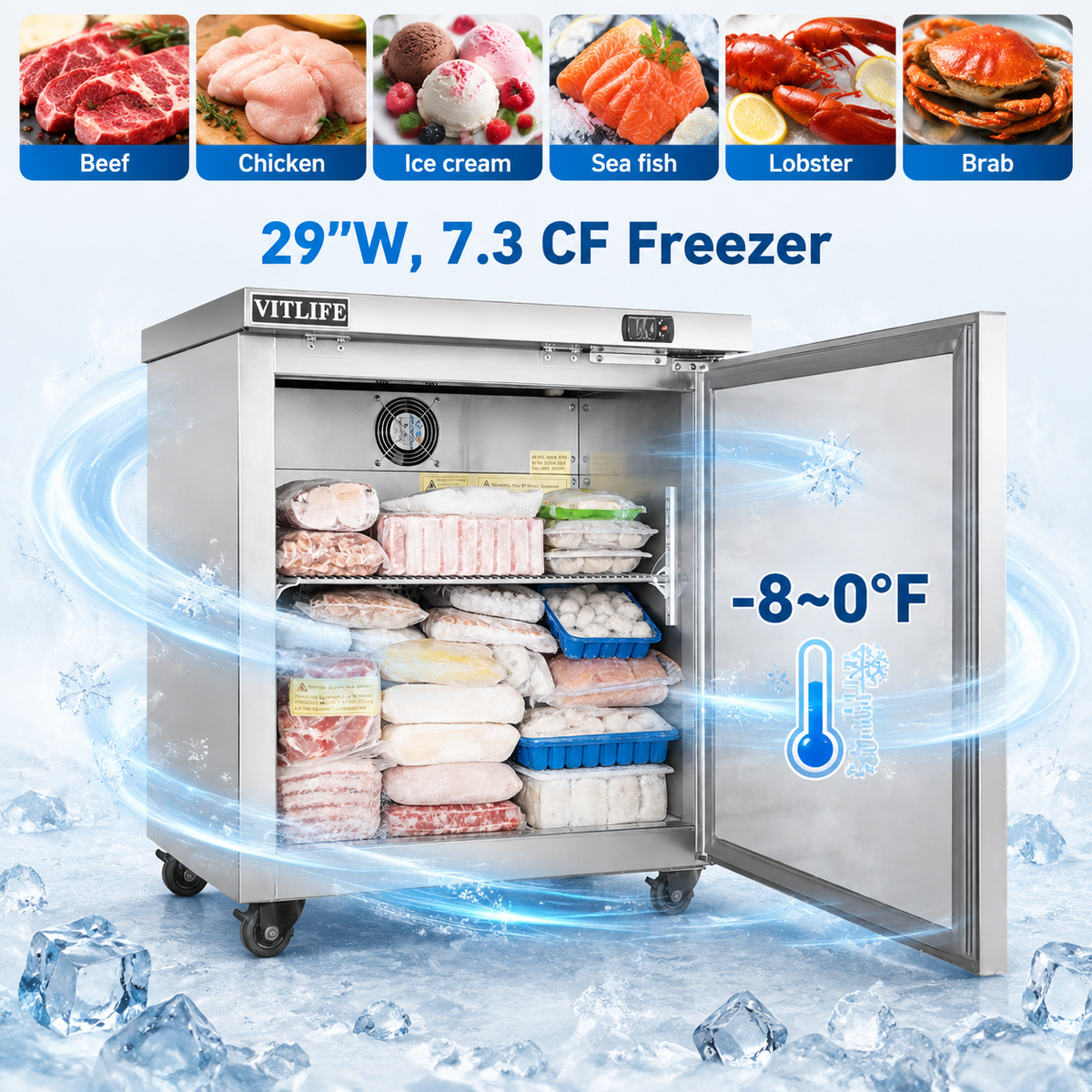 Under Counter Freezer - One Door