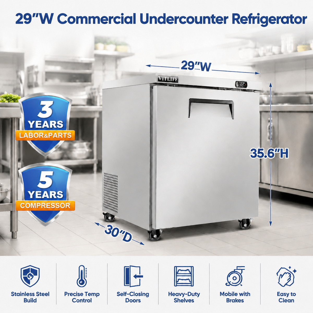 Under Counter Refrigerator - One Door