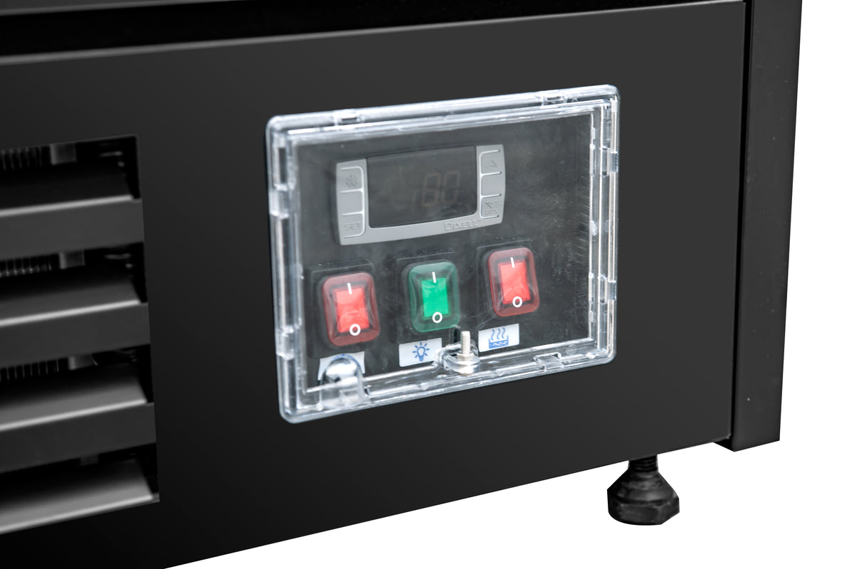 Semi Multideck Open Display Refrigerator - Straight Sides