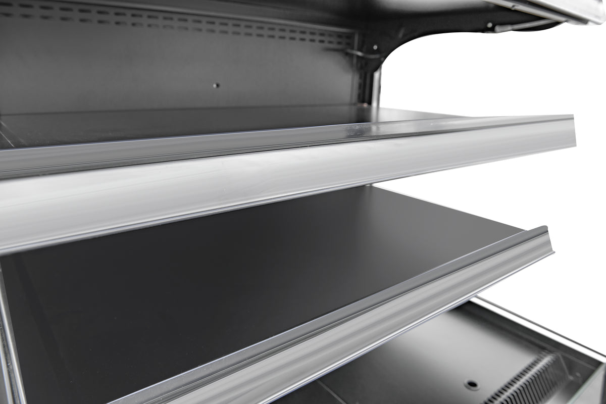 Semi Multideck Open Display Refrigerator - Straight Sides