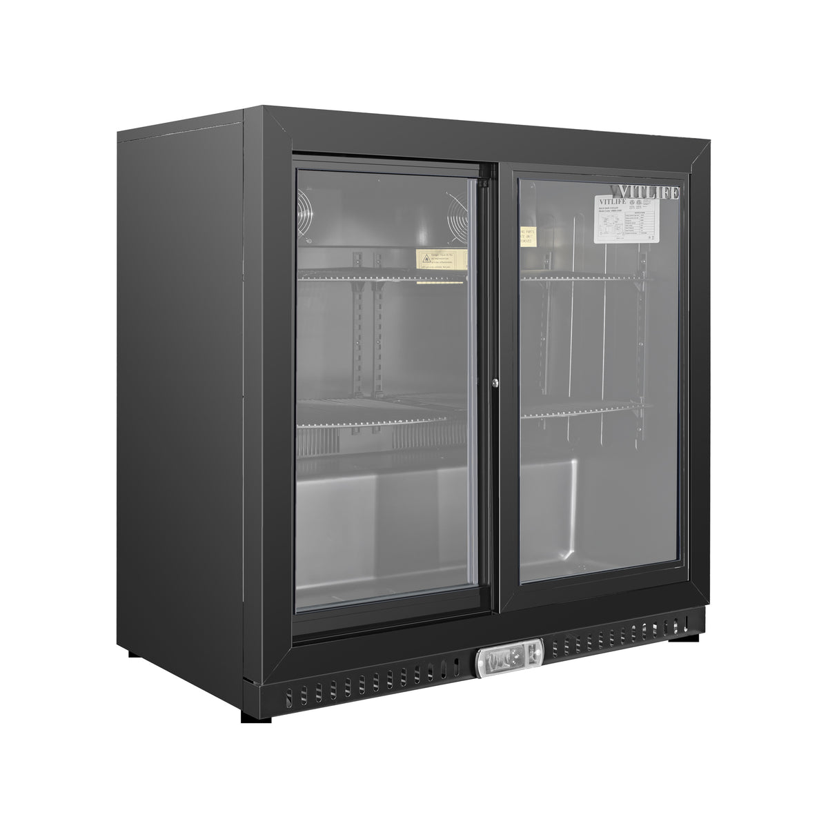 Two Sliding Door Backbar Cooler — VBBD-238S — main image