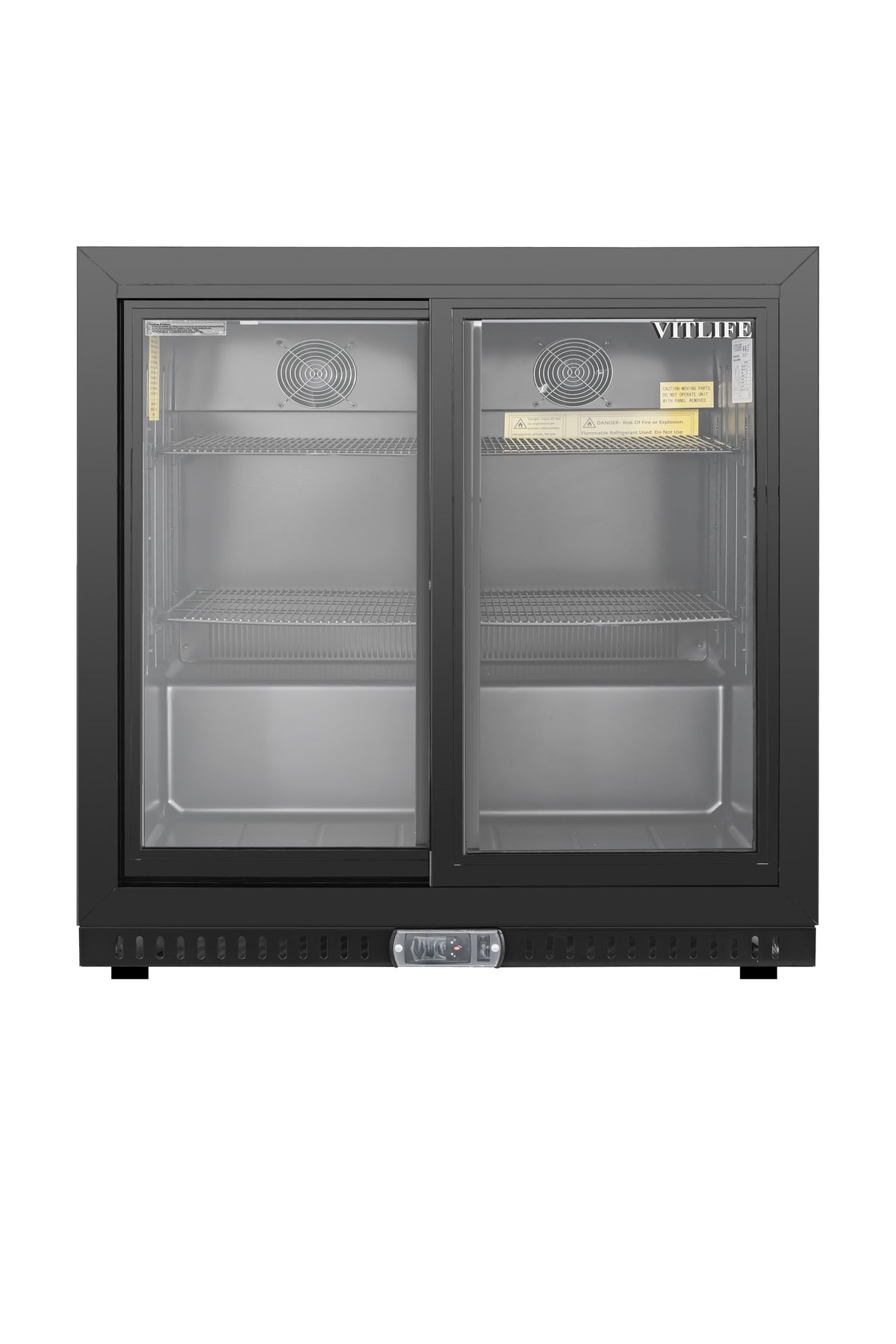 Two Sliding Door Backbar Cooler — VBBD-238S