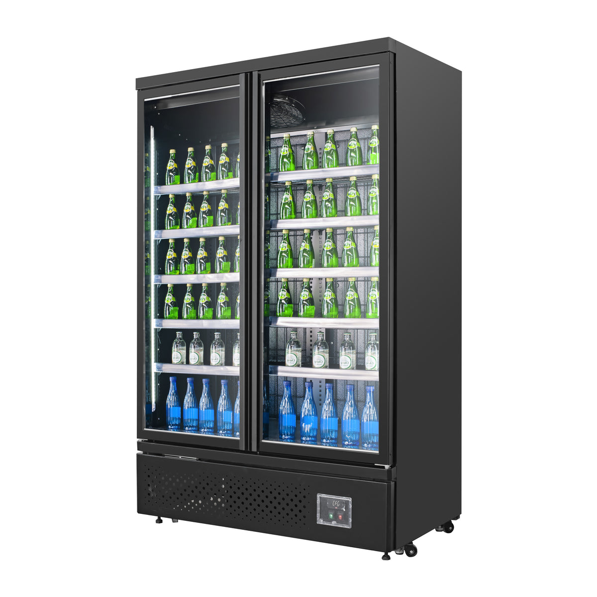 Two Door Vertical Display Chiller - VKDC-P1373TG - View 5
