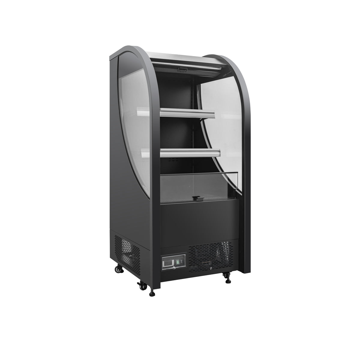 Mini Open Display Refrigerator with Curved Sides - Main image