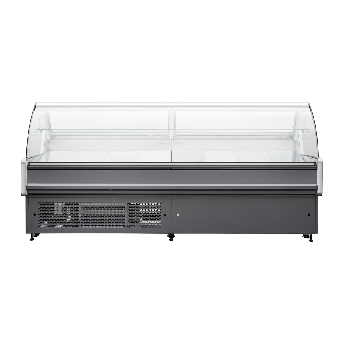 Curved Glass Refrigerated Serve Over Counter - VKSC-P2608RCC - View 2