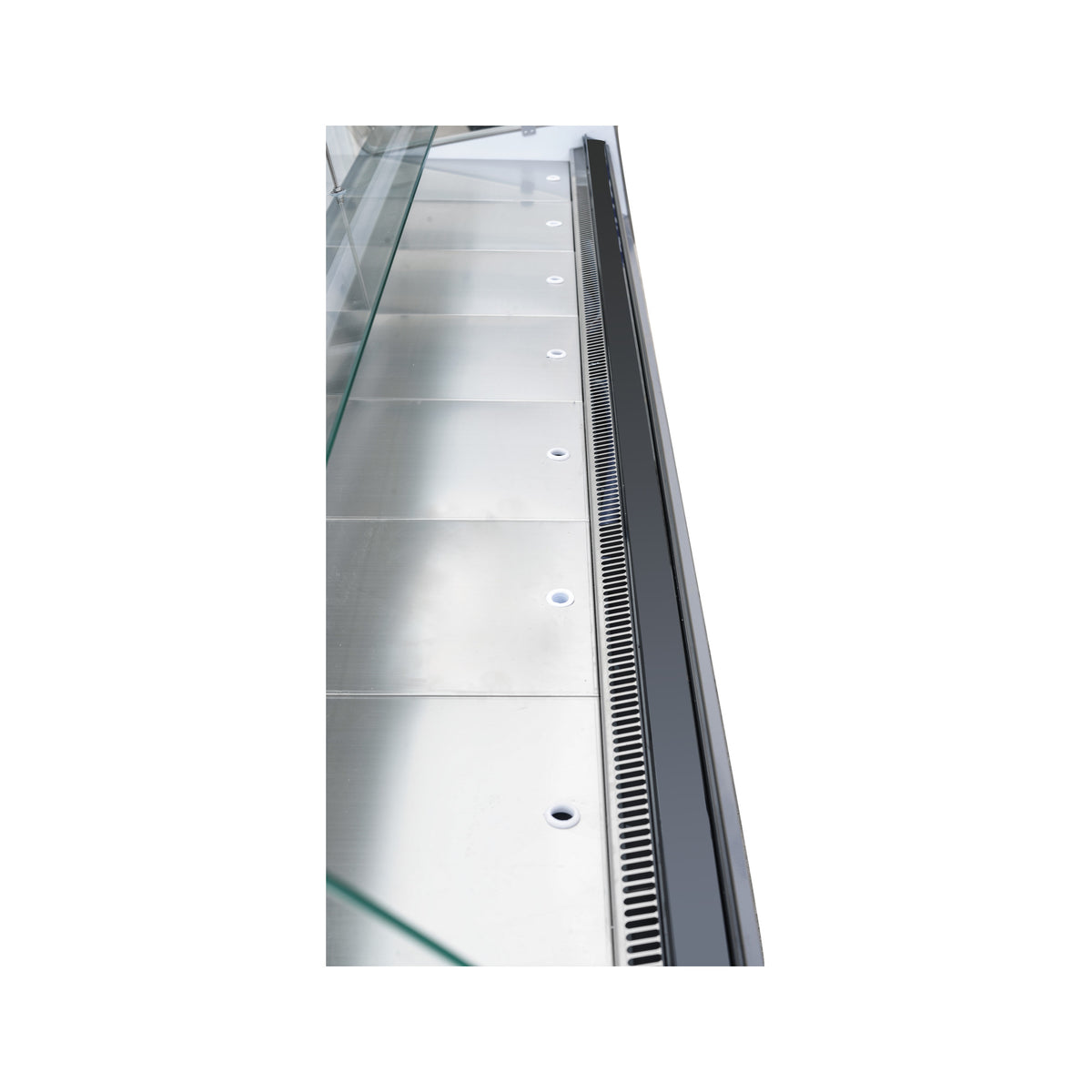 Curved Glass Refrigerated Serve Over Counter - VKSC-P2608RCC - View 7