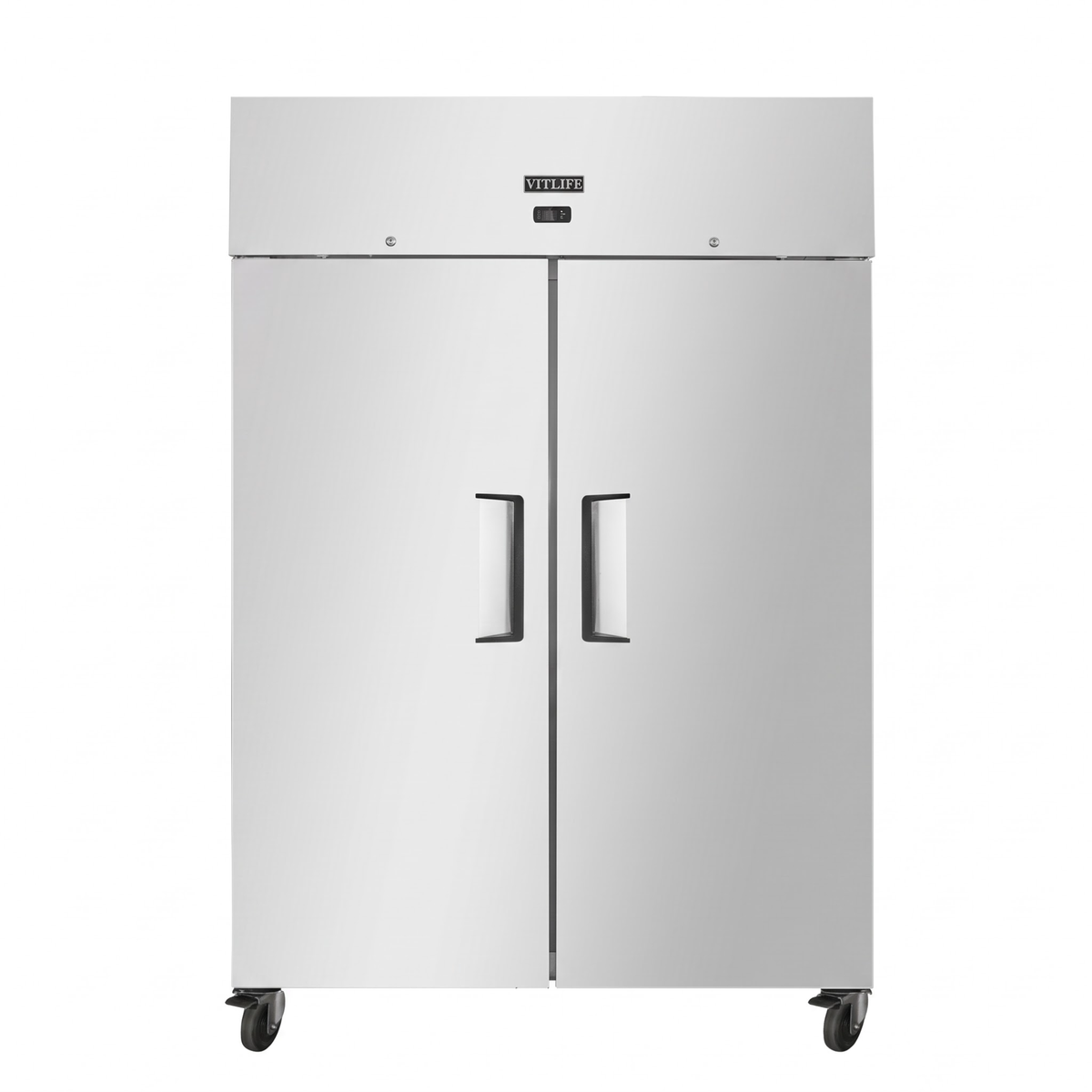 Top Mounted Solid Double Door Freezer