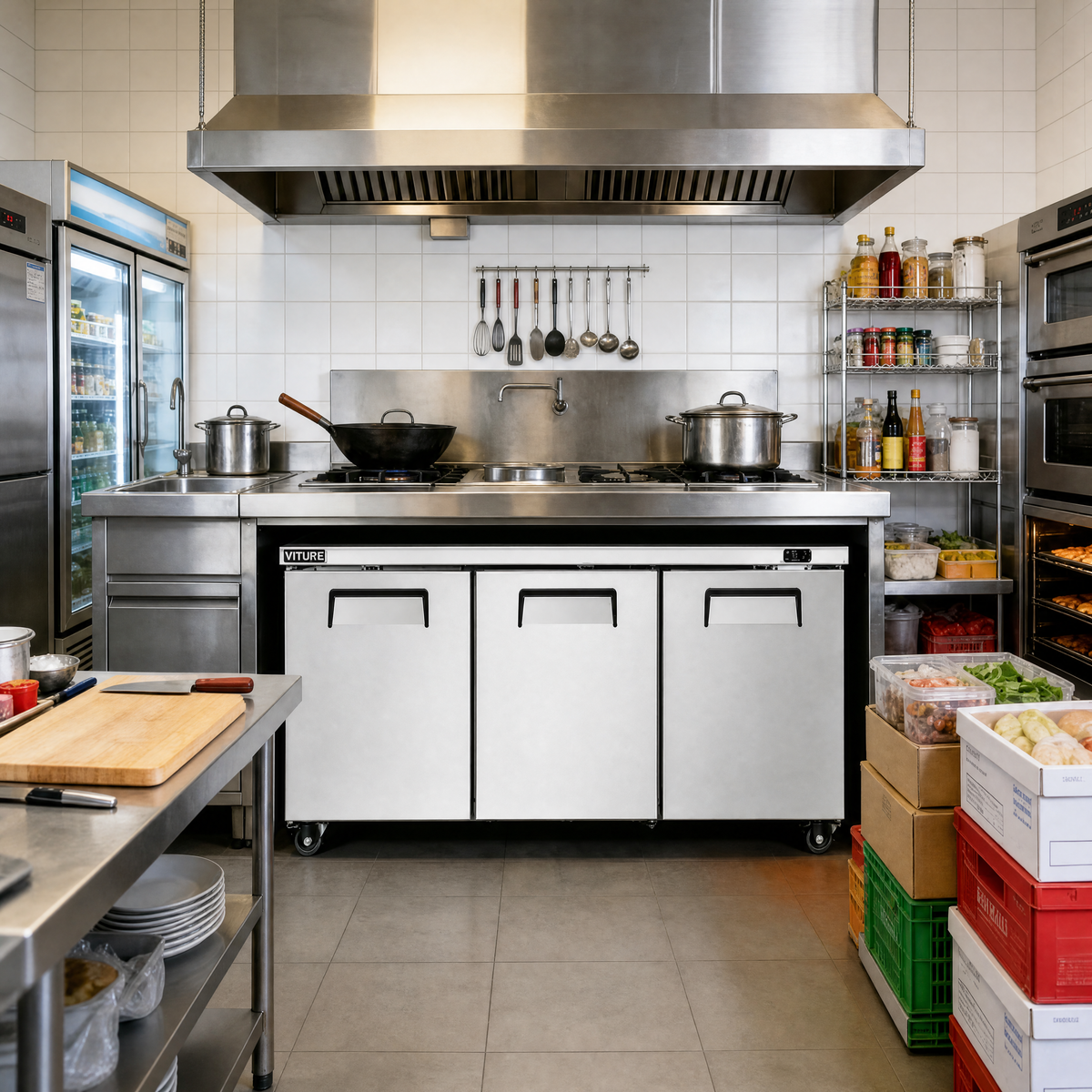 Under Counter Refrigerator - Backsplash Series